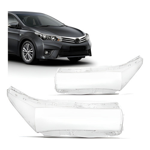 Par Lente Farol Toyota Corolla 2014 2015 2016 2017 Cristal