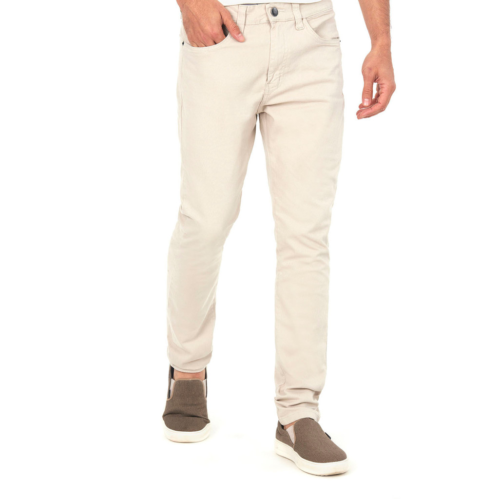Calça Sarja Masculina Básica Polo Wear Caqui - Men Clothes