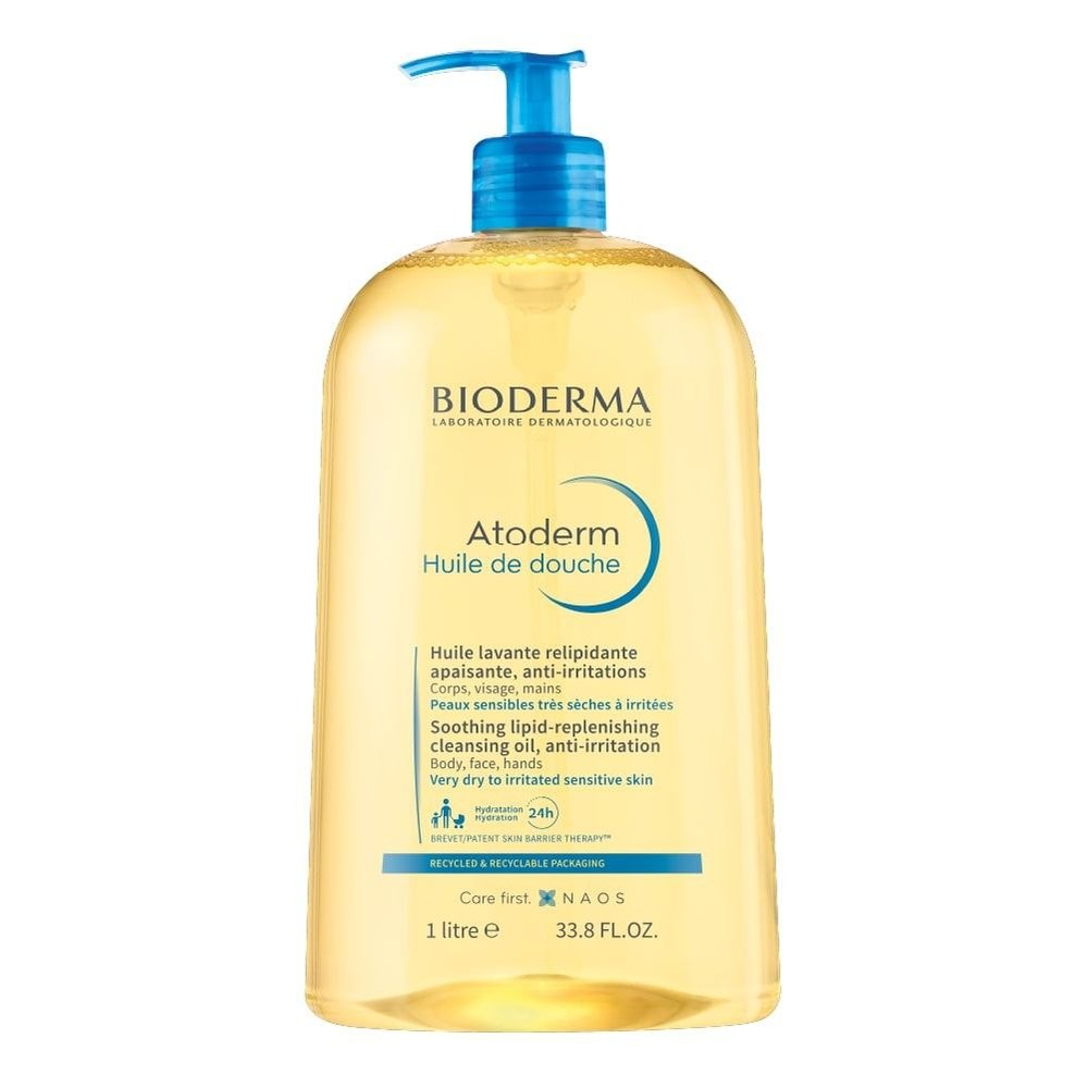 Óleo de Banho Bioderma Atoderm Higiene Hidratante Diária 1L - Beauty