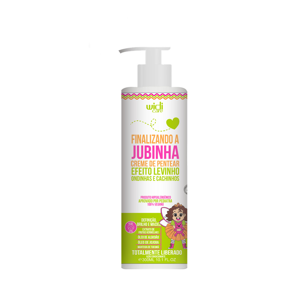 Finalizando a Jubinha Creme de Pentear Efeito LEVINHO - Widi Care 300ml em Oferta na Shopee