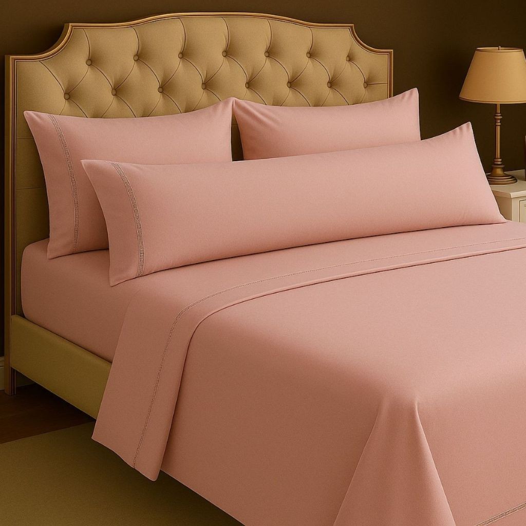 Vem 2 Fronhas para Travesseiro e 1 Para Xuxão com Detalhe em Ponto Palito Tecido Aveludado em Oferta na Shopee