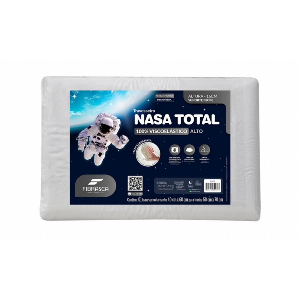 Travesseiro da Nasa Fibrasca - Comprar com Melhor Preço em Roupas de Cama