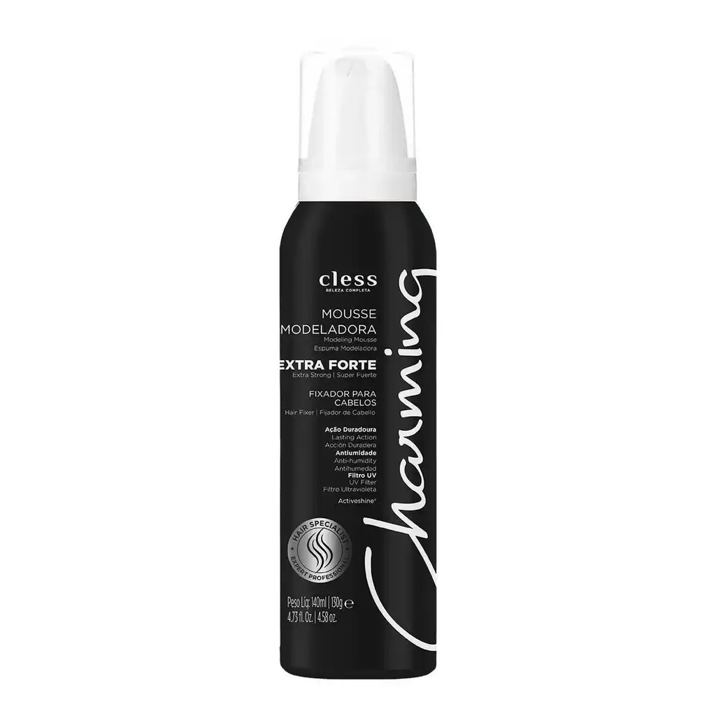 Cless Charming Mousse Modeladora Extra Forte 140ml