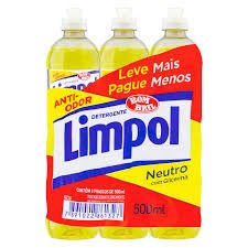 Detergente Limpol Neutro Leve Mais Pague Menos 6/500ML em Oferta na Shopee