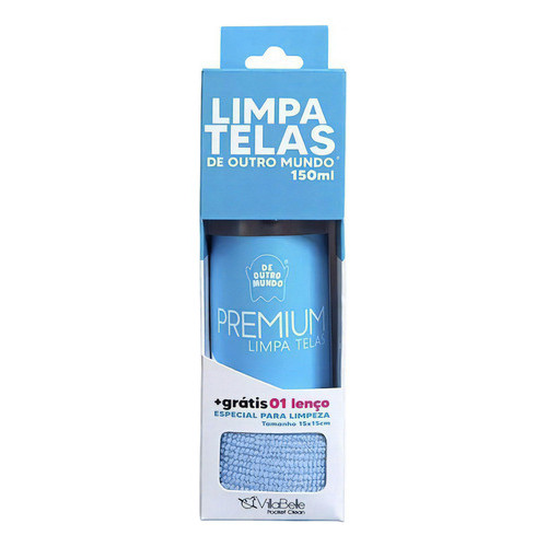 Limpa Telas De Outro Mundo 150ml + Lenço
