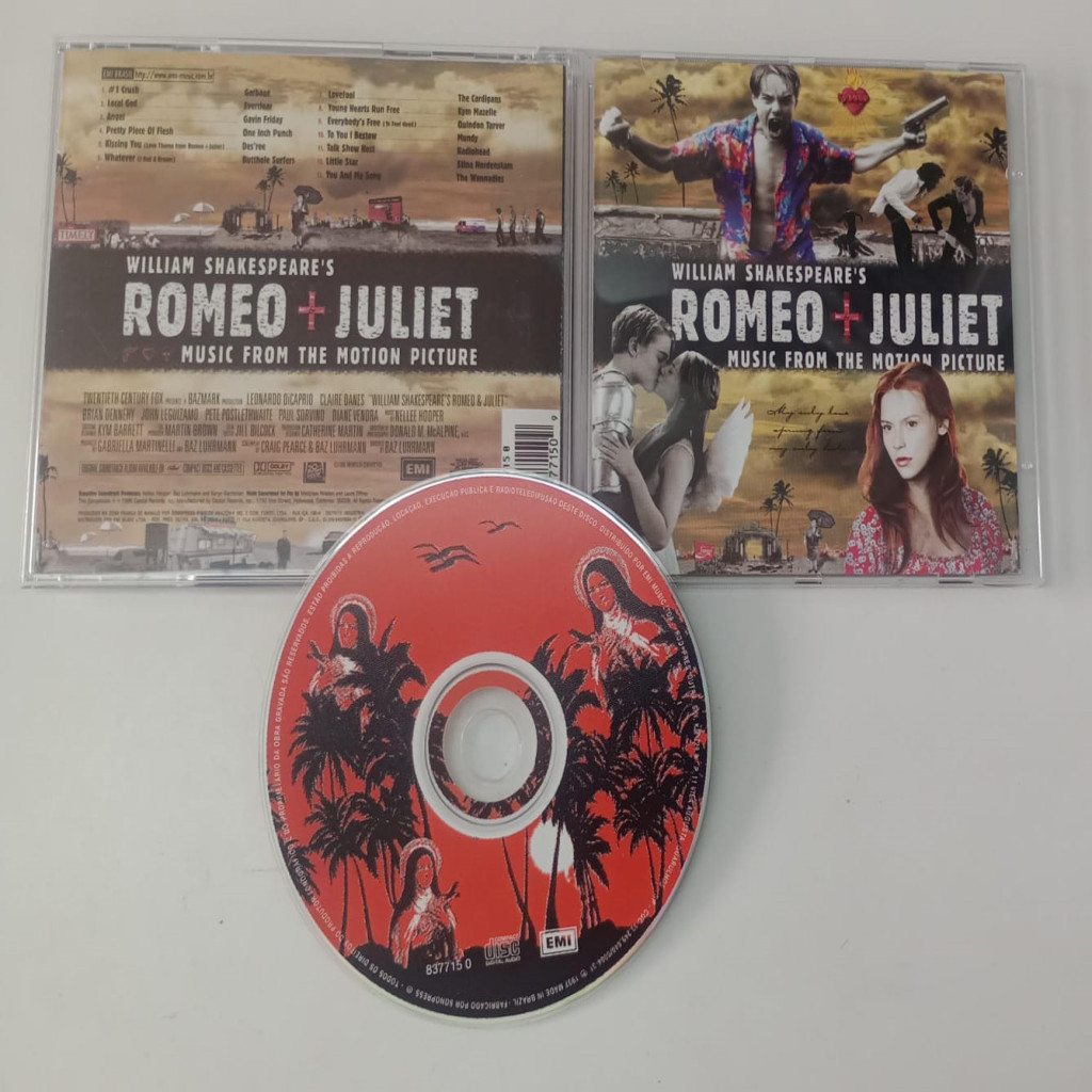 CD VÁRIOS ARTISTAS ROMEO & JULIET ( ROMEU E JULIETA ) TRILHA SONORA