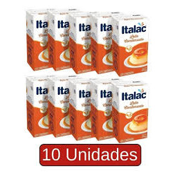 Leite Condensado Italac Kit Com 10 Unidades De 395g