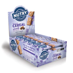 Barra De Cereal AVELÃ Com Chocolate 24 Unidades 22g NUTRY
