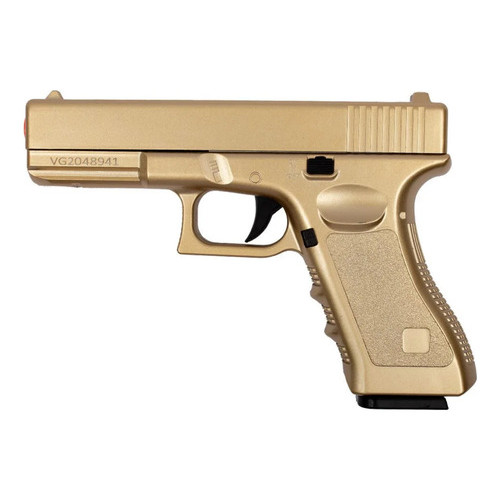 Pistola Airsoft Rossi Mola Full Metal GK-V20 Gold 6mm em Oferta na Shopee