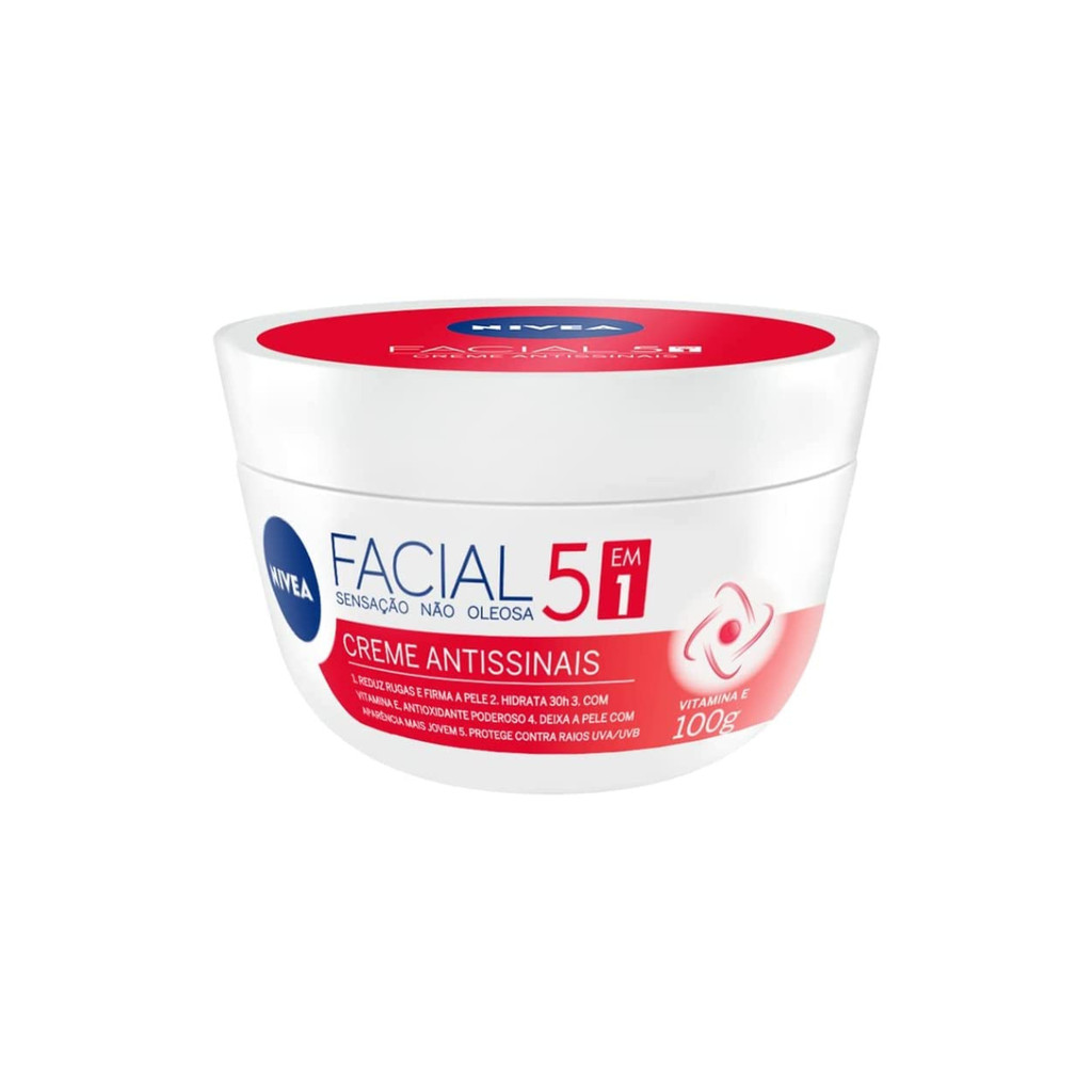 Nivea Creme Facial Antissinais Ultra Leve 7em 1-100g