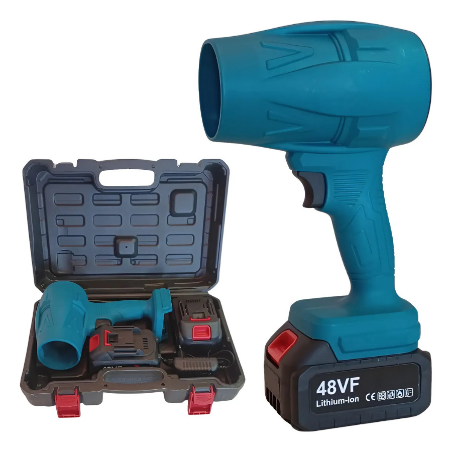 Soprador Turbo Portátil Folhas Maleta 2 Baterias 48v Jardim em Oferta na Shopee