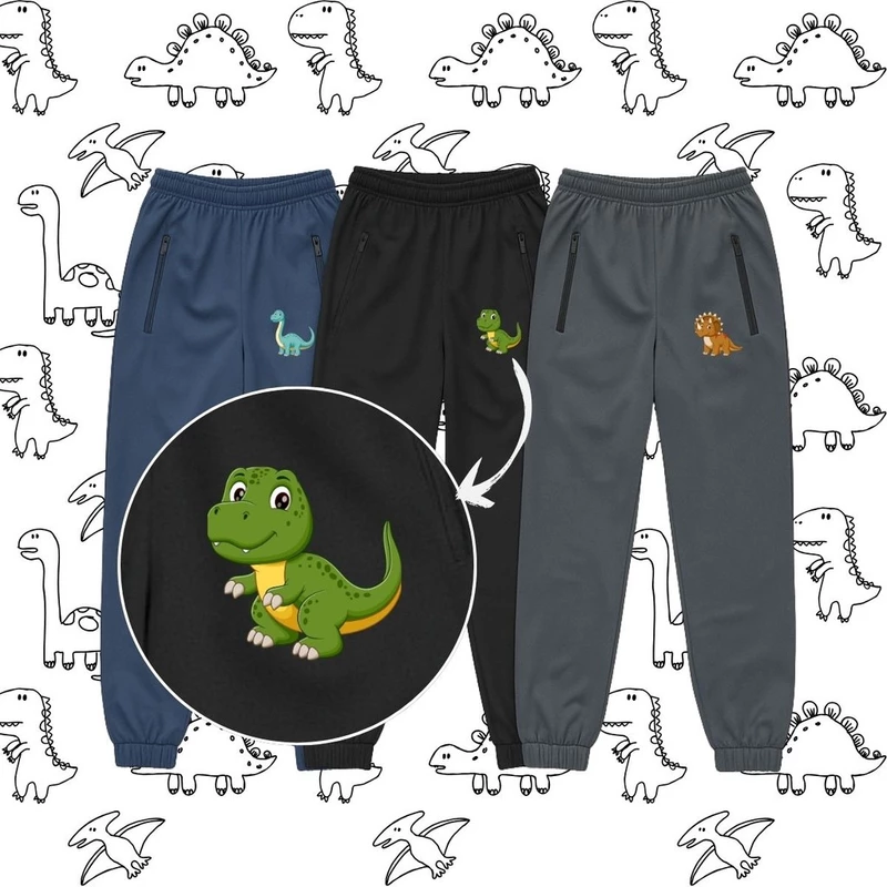 Calças Dinossauro para Crianças 🦖