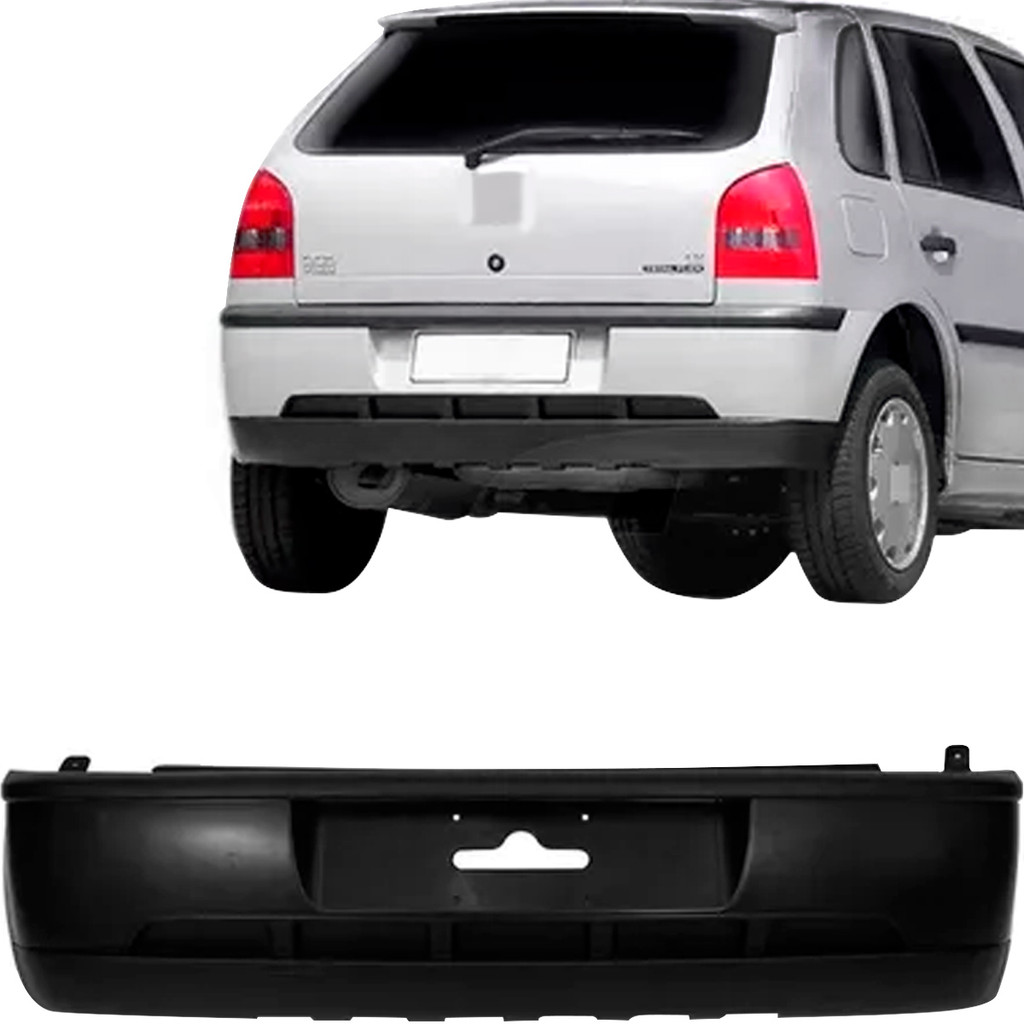 Parachoque Traseiro Gol G3 2002 2003 2004 2005 Fase 2 em Oferta na Shopee