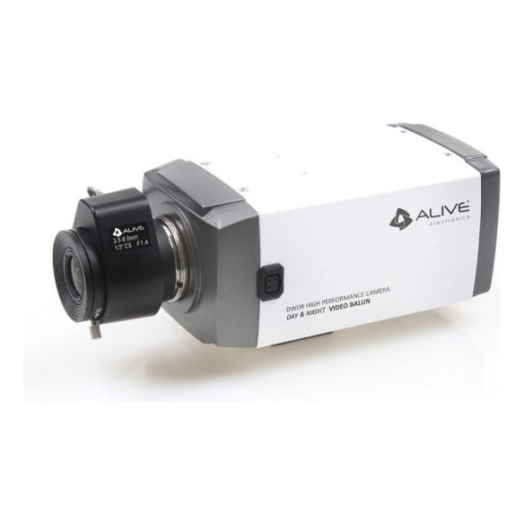 Camera Profissional Alive Al-cpw450 C/lente 2,8 A 12mm
