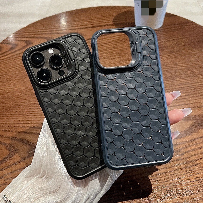 Case Capa Capinha Suporte Câmera Compatível Para iPhone 12 13 14 15 Pro Max Premium Silicone AntiImpacto CL08 em Oferta na Shopee