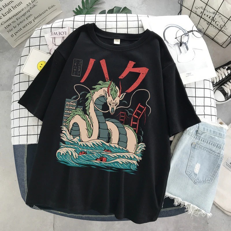 Camiseta Studio Ghibli em Oferta Shopee 2025