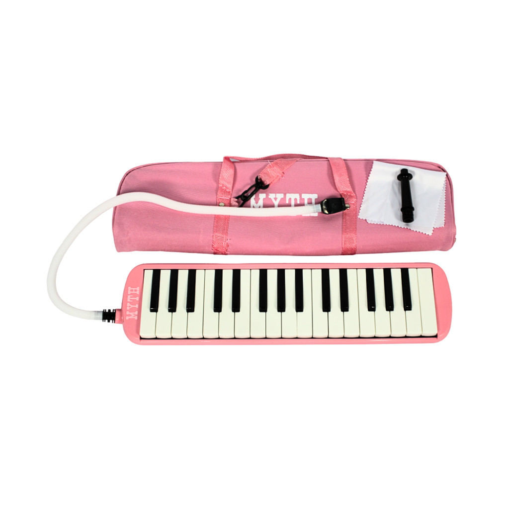 Escaleta Rosa 32 Teclas com Capa e 2 Bocais Spanking Myth - 605