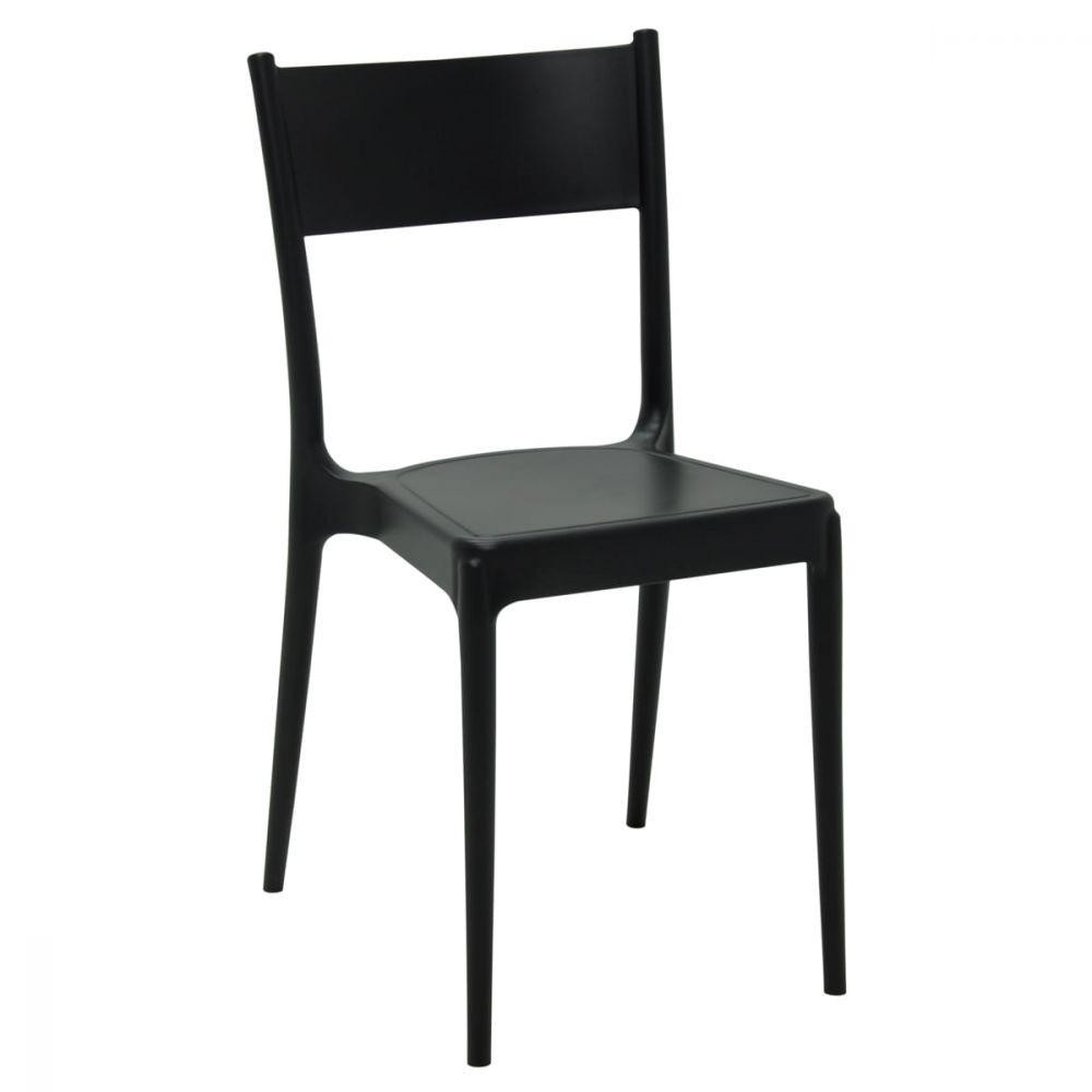 Cadeira Tramontina Diana Eco Polipropileno Reciclado Preto - Home & Living