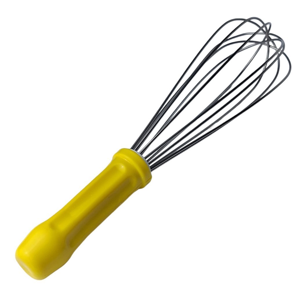 BATEDOR TIPO PERA 30CM INOX AMARELO BPM-30 FUE INOX FOUET INOX