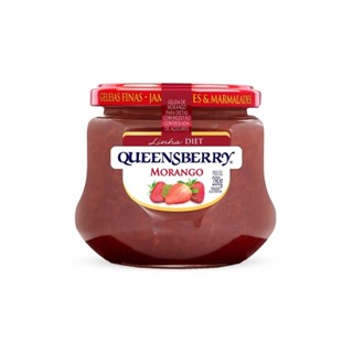 Geleia Queensberry Diet Morango 280G em Oferta na Shopee