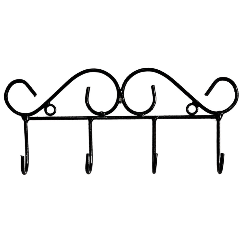 Cabide Porta Chave E Toalhas De Parede Em Ferro Rústico Decorativo Resistente Oferta De Fabrica