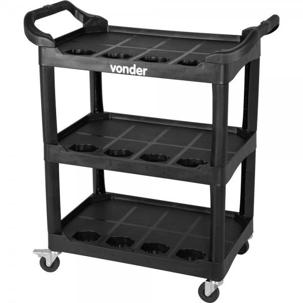 Carro Para Detalhamento Automotivo Vonder CAV 010 3 Prateleira em Oferta na Shopee