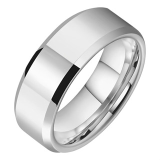 Aliança Prata 925 Chanfrada 6mm Unissex Avulsa Premium Compromisso Anel Presente Namoro Prata em Oferta na Shopee