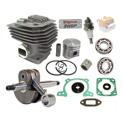 Kit Cilindro Motor Virabrequim Para Roçadeira St Fr220