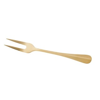 Garfo para Assado Lyor Positano Dourado de Aço Inox 28cm em Oferta na Shopee