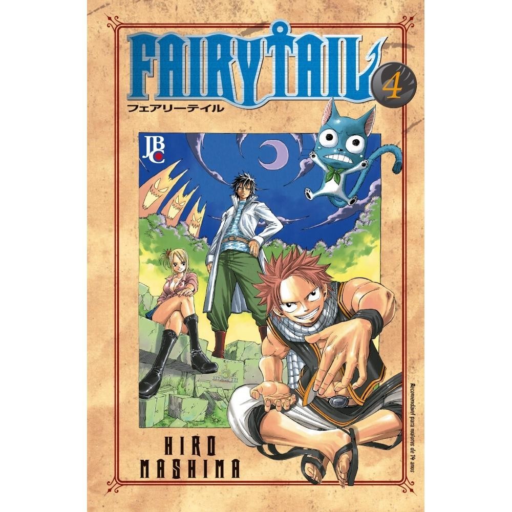 Livro Fairy Tail - Vol. 4 - Por Leitura Kennedy