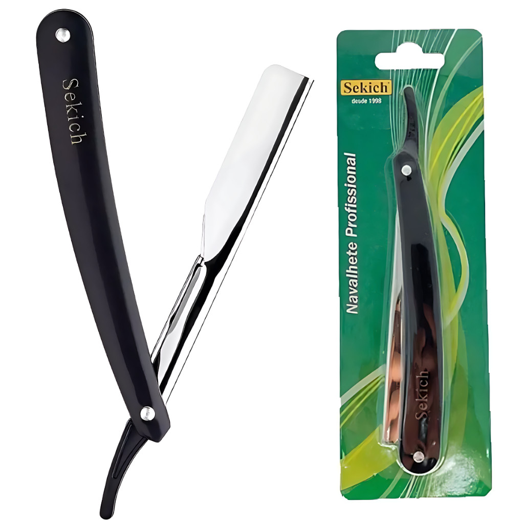 Navalhete Profissional Navalha Barbear Plástico Navalhete Barbeiro Sekich Profissional