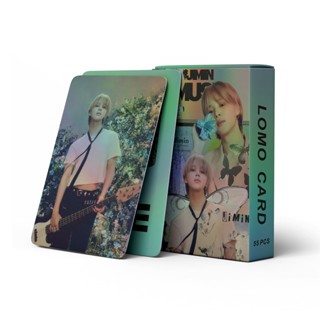 KPOP 55pcs/box BTS JIMIN Cartões Fotográficos Holográficos Solo MUSE Laser LOMO Colecionáveis em Oferta na Shopee