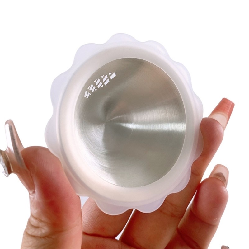 Protetores De Mamilo WRC Active Mom Anéis De Silicone Para Copos De Enfermagem Prateados Confortáveis