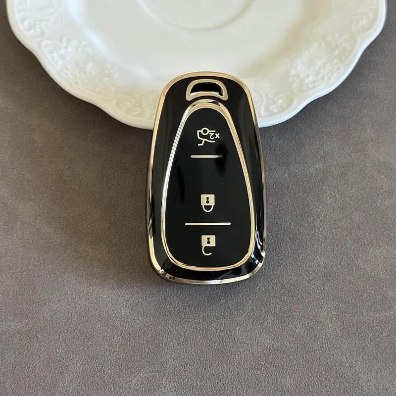 Capa Do Estojo Chave Carro Para Chevrolet Cruze Spark Sonic Camaro Volt Trax Malibu Onix Equinox Orlando Blazer Traverse em Oferta na Shopee