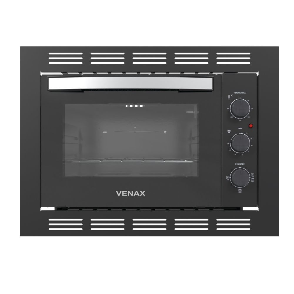 Forno de Embutir Elétrico Venax Grand Gourmet 45l Preto em Oferta na Shopee