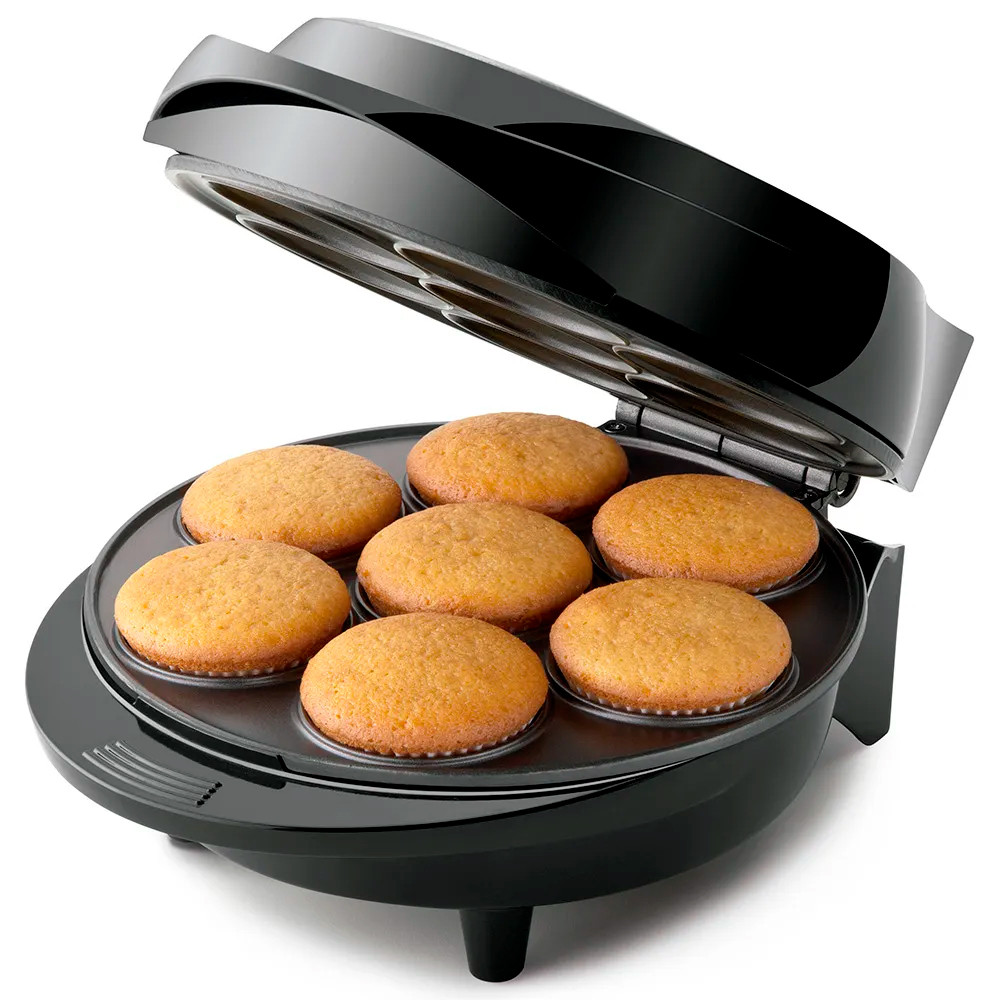 Máquina de Cupcake Pratic, Mondial, 1000W, 220V - CK-01- PRETO/INOX em Oferta na Shopee
