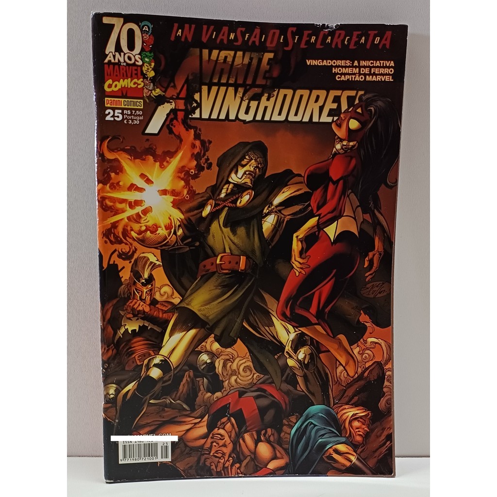 Hq Avante Vingadores! Nº 25 - Invasão Secreta