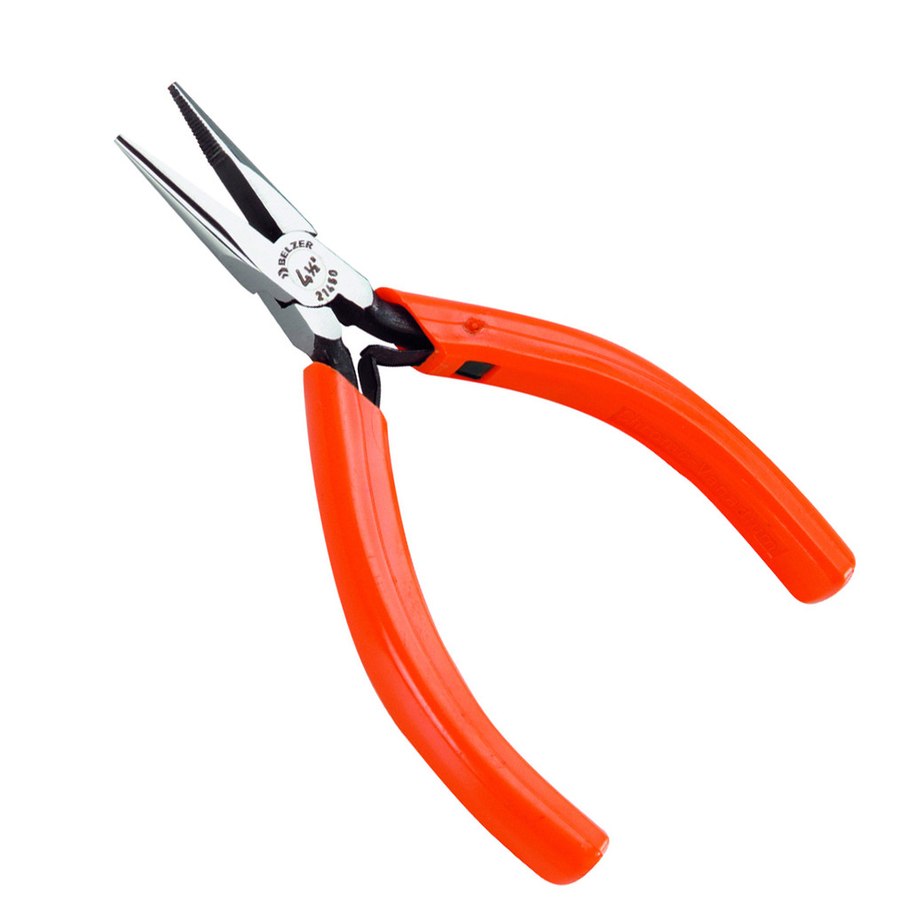 Alicate Bico Meia Cana 4.1/2" Belzer Curto em Aço Cromo Vanádio 219051BBR - Home & Living