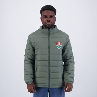 Jaqueta Fluminense Puffer Cavern Verde em Oferta na Shopee