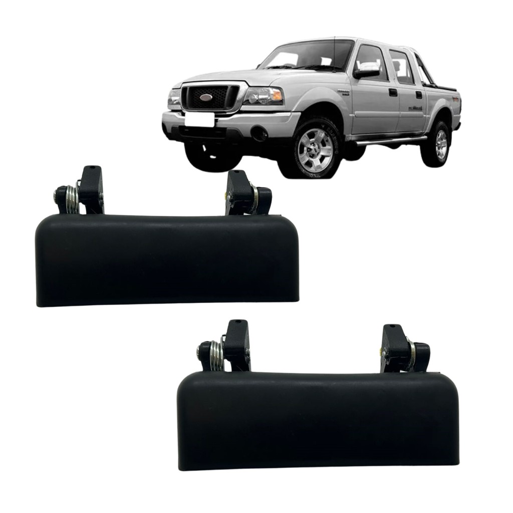 Par Maçaneta Externa Ranger Porta Dianteira 1994 Até 2004 em Oferta na Shopee