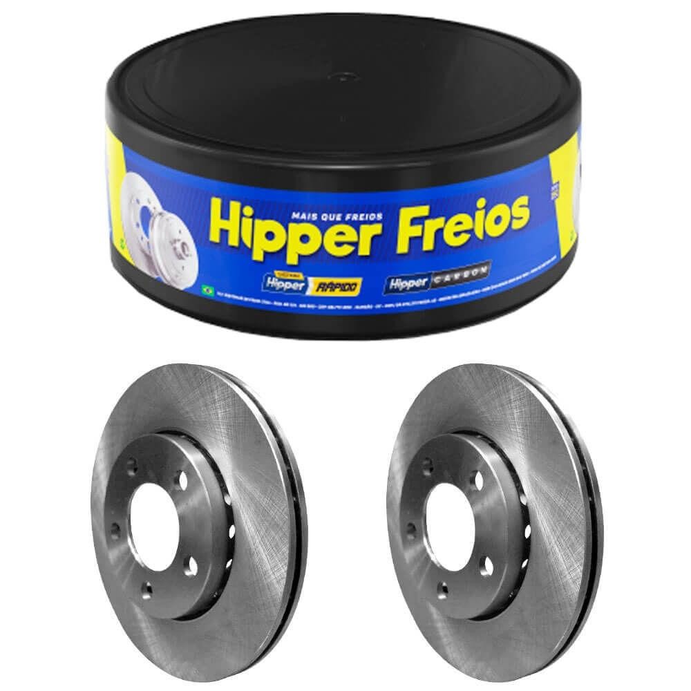 Par Disco Freio Golf 99 A 2014 Dianteiro Ventilado