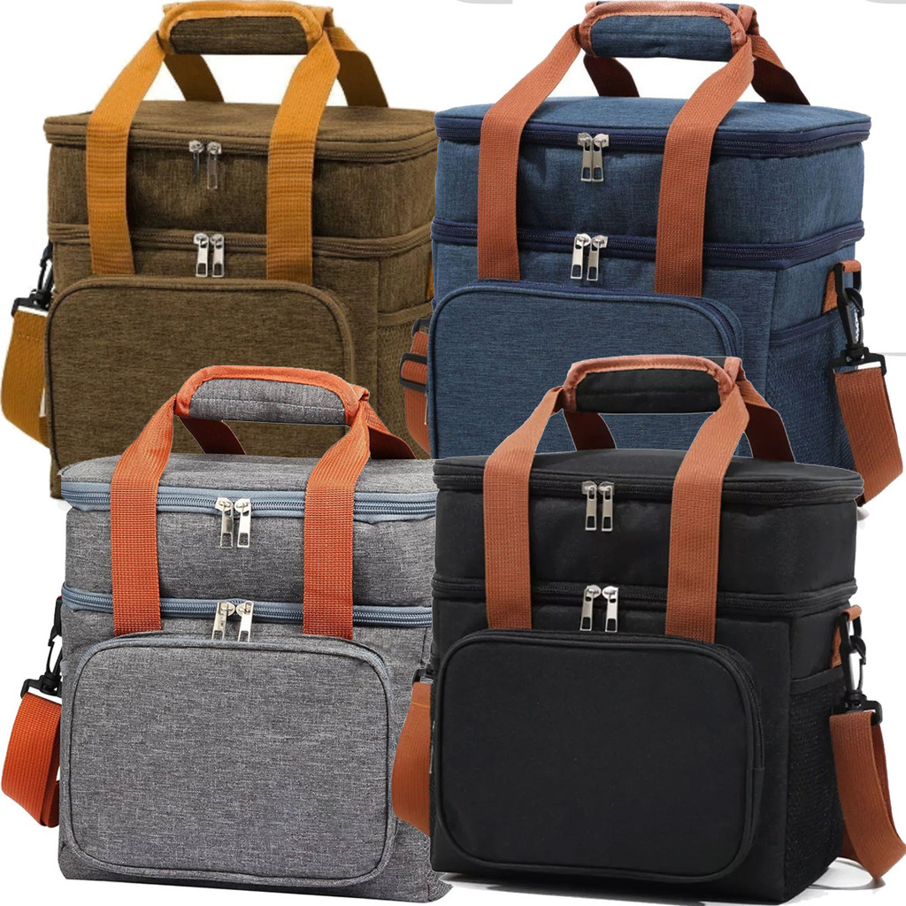 Bolsa Termica Marmita Lancheira Grande Alça Ombro Trabalho Grande Feminina Masculina em Oferta na Shopee