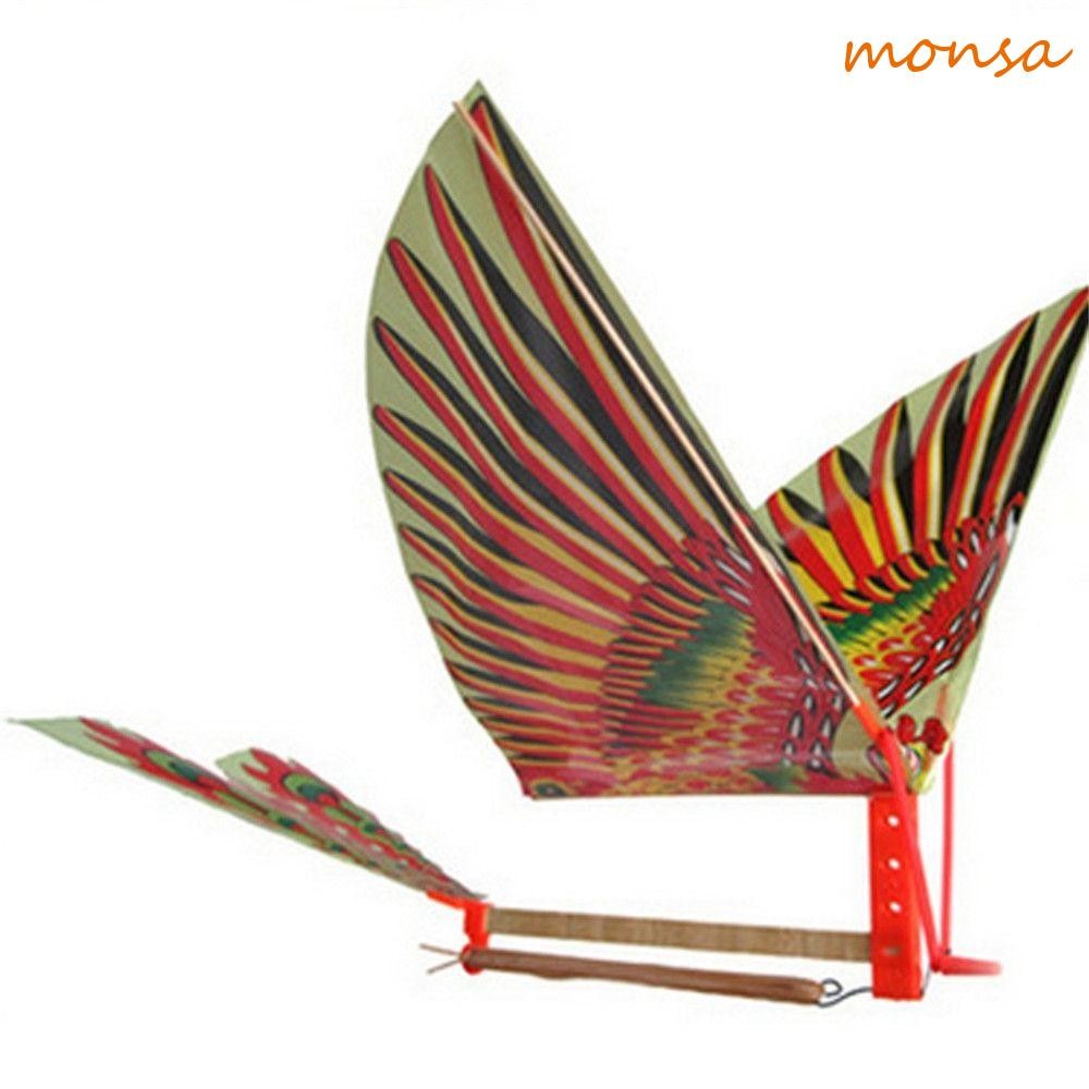 MONSA Ornitóptero Pássaros Brinquedos Modelo Kits De Construção Brinquedo Científico Ao Ar Livre Criativo DIY