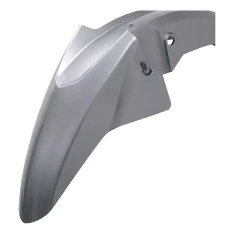 Paralama Dianteiro Compatível Titan Fan 160 2016-2024 Prata Iron Original CromoForte · foto 2