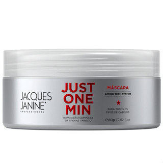 Máscara Tratamento Creme Hidratação Jacques Janine Just One Min 80g em Oferta na Shopee