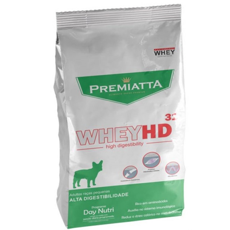 Alimento Premiatta Whey HD Whey HD 31 Cães s Raças Pequenas para cão adulto de raça pequena sabor mix em sacola de 6kg