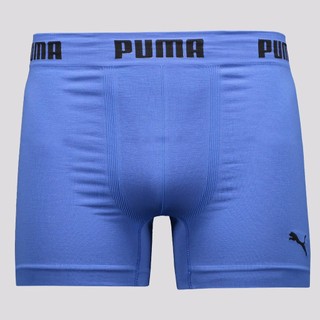 Cueca Boxer Puma Anatomic Sem Costura Azul Bic em Oferta na Shopee