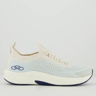 Tênis Olympikus Essential 3 Feminino Azul e Branco em Oferta na Shopee
