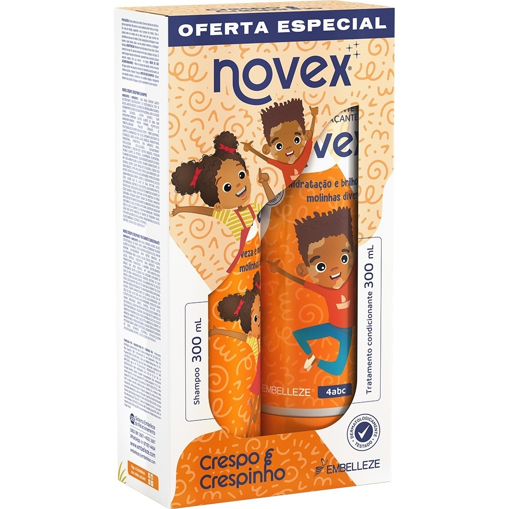 Shampoo e Condicionador Novex Crespo e Crespinho em Oferta na Shopee