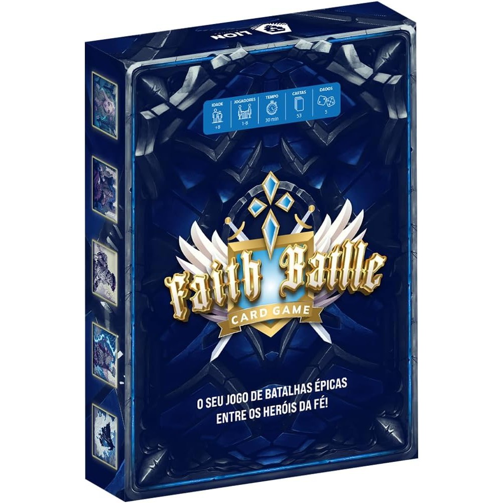 Faith Battle | Jogo de Cartas Colecionáveis Bíblico em Oferta na Shopee